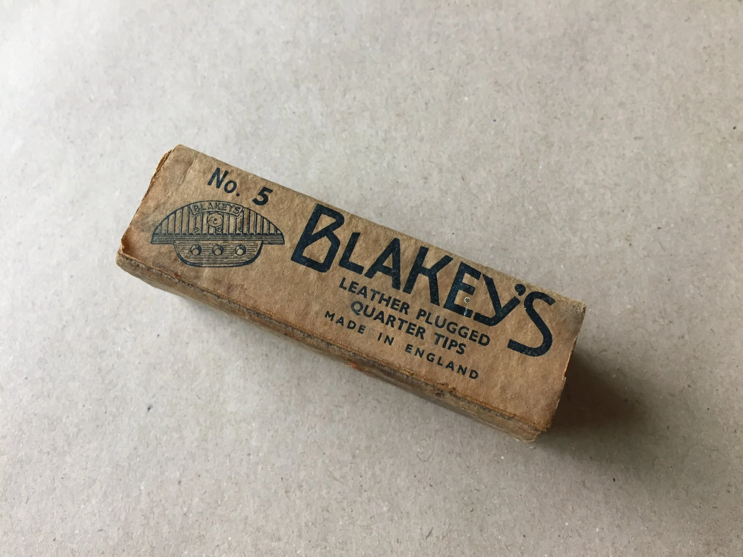 Blakey s No 5 Quarter Steel Tips Shoemakers Toolmakers