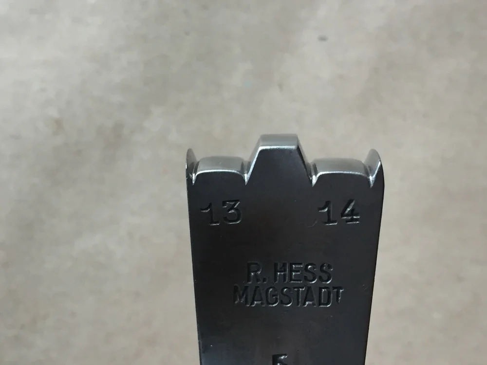 Master maker set by R.Hess Magstadt — Shoemakers' Toolmakers