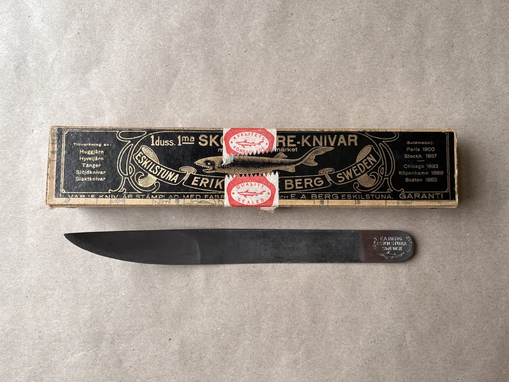 Sweden E.a Berg ナイフ　6本　靴職人 x Shoemaker skiving knife by E.A.Berg – Shoemakercraft