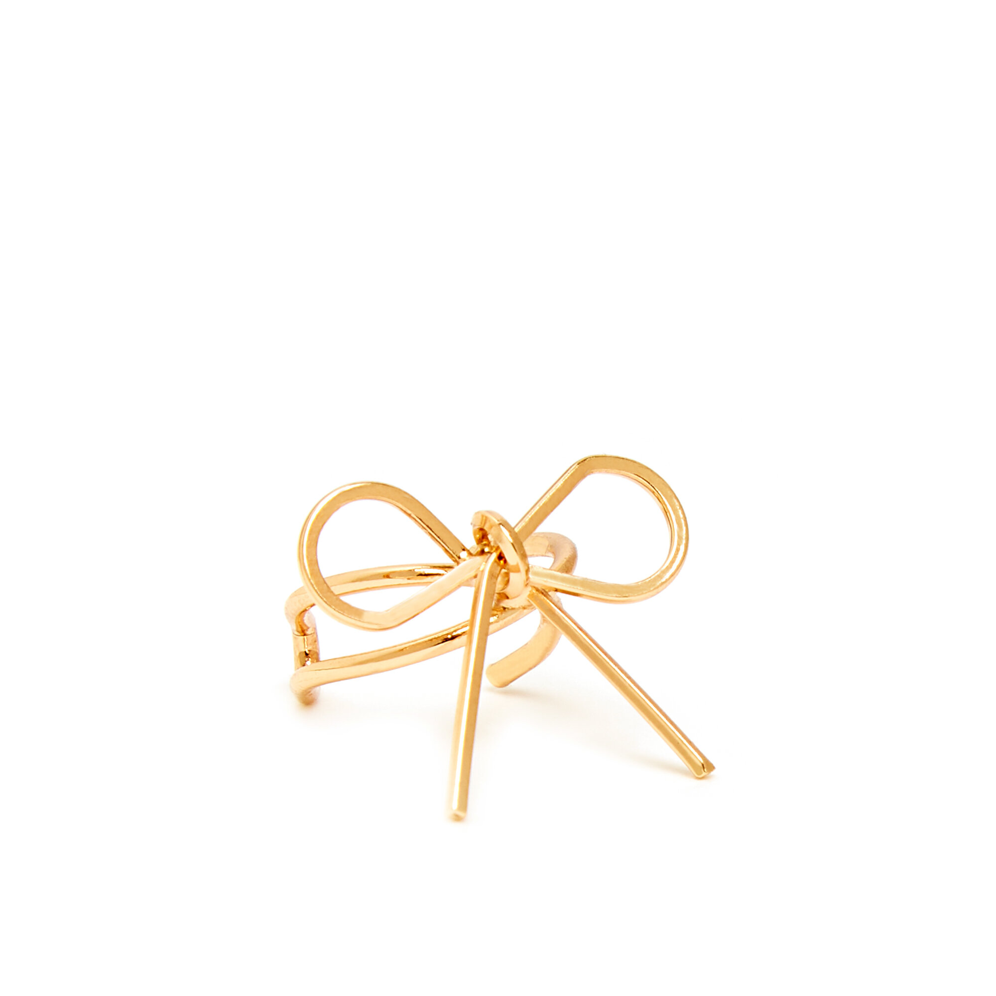 Bow ear cuff