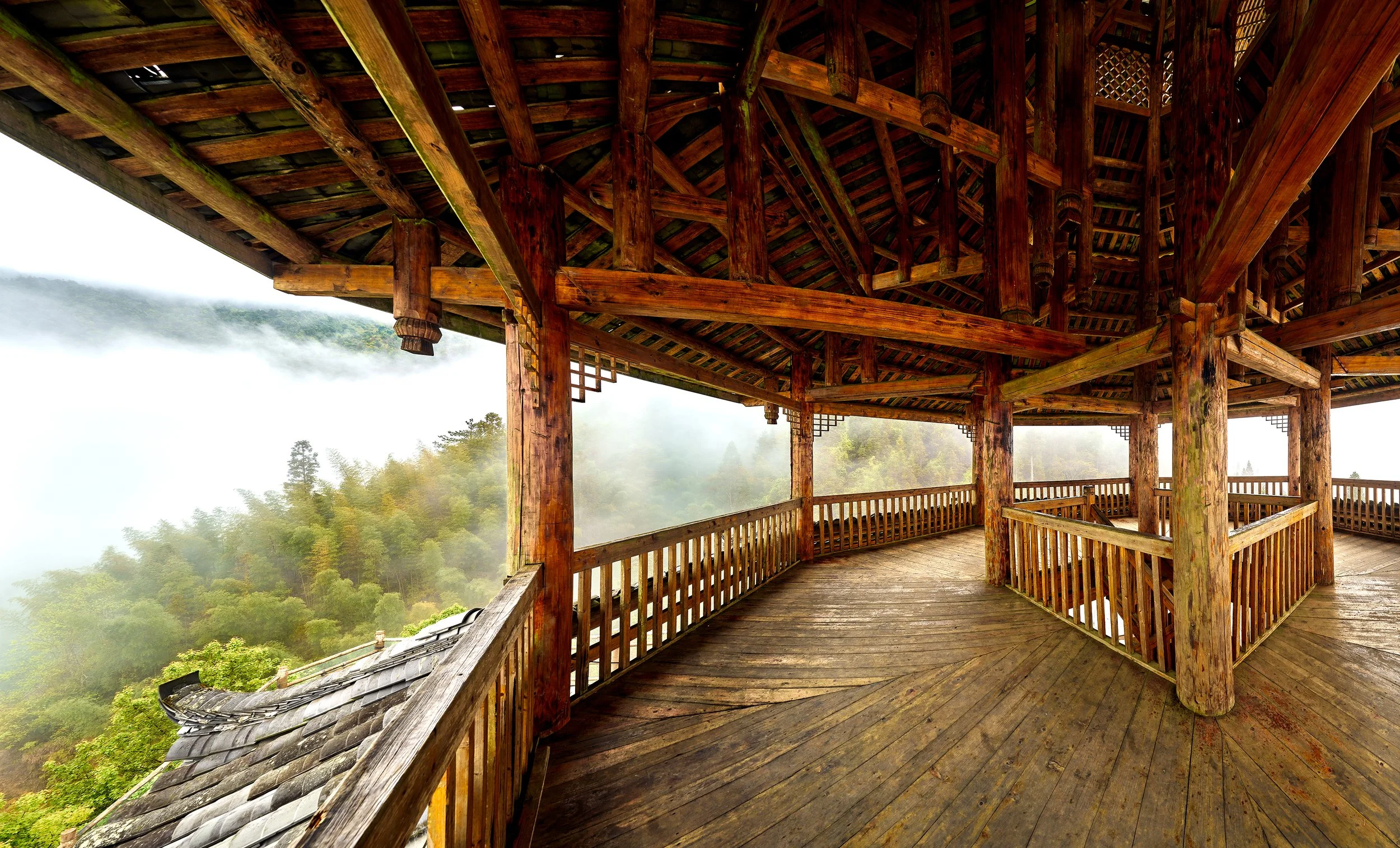  Ping'an Village Viewpoint, China  04.10.2024 
