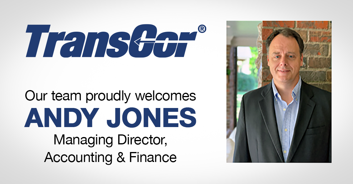 Welcome Andy Jones