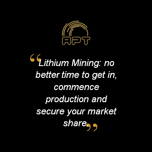 Small Scale LITHIUM Mining Flotation Plants From APT