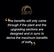 Ore Sorting In Upgrade Plants: the APT way