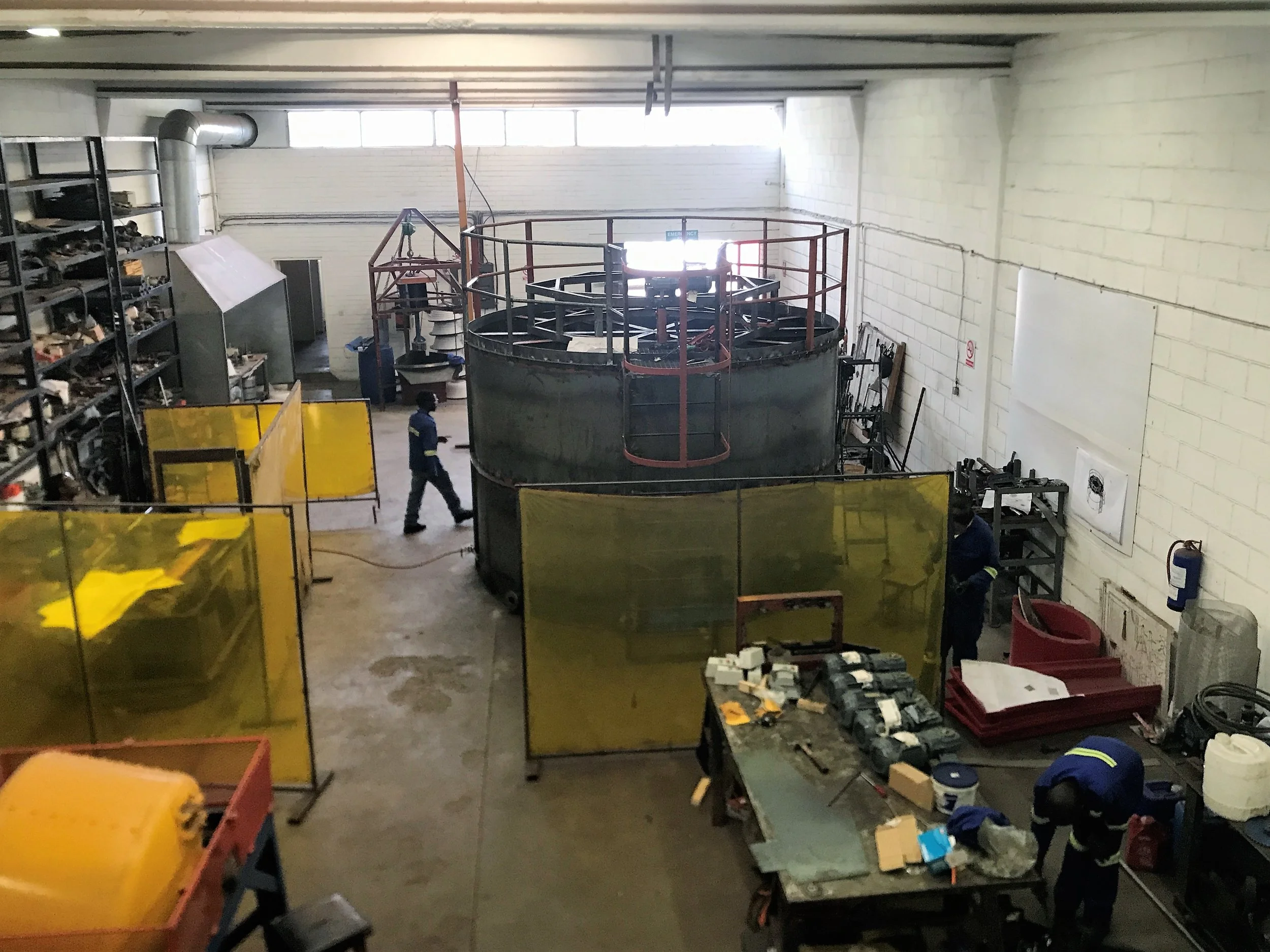 Modular Cyanidation Plant in Zimbabwe: APT TriTank TT20