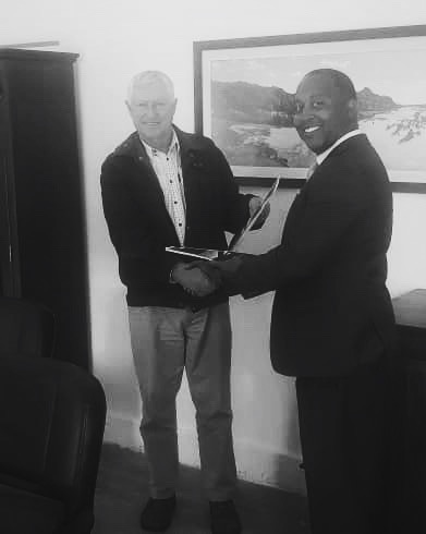 Signing the contract, 2019