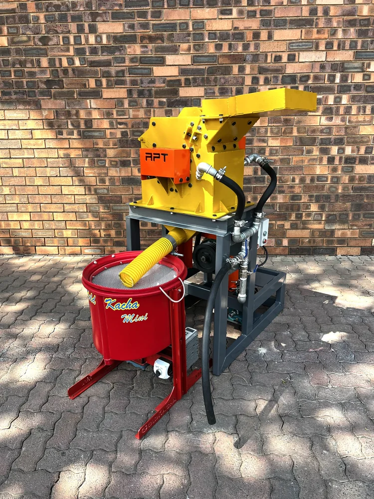 500 kg/hr RDGK5 Hard Rock Plant | Frame Mounted