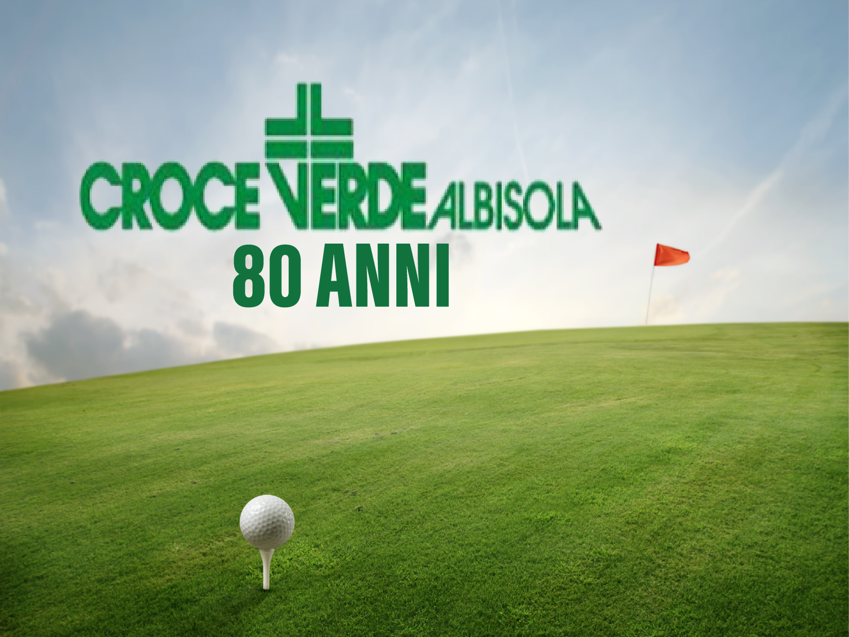 CROCE VERDE - 80 anni con Voi