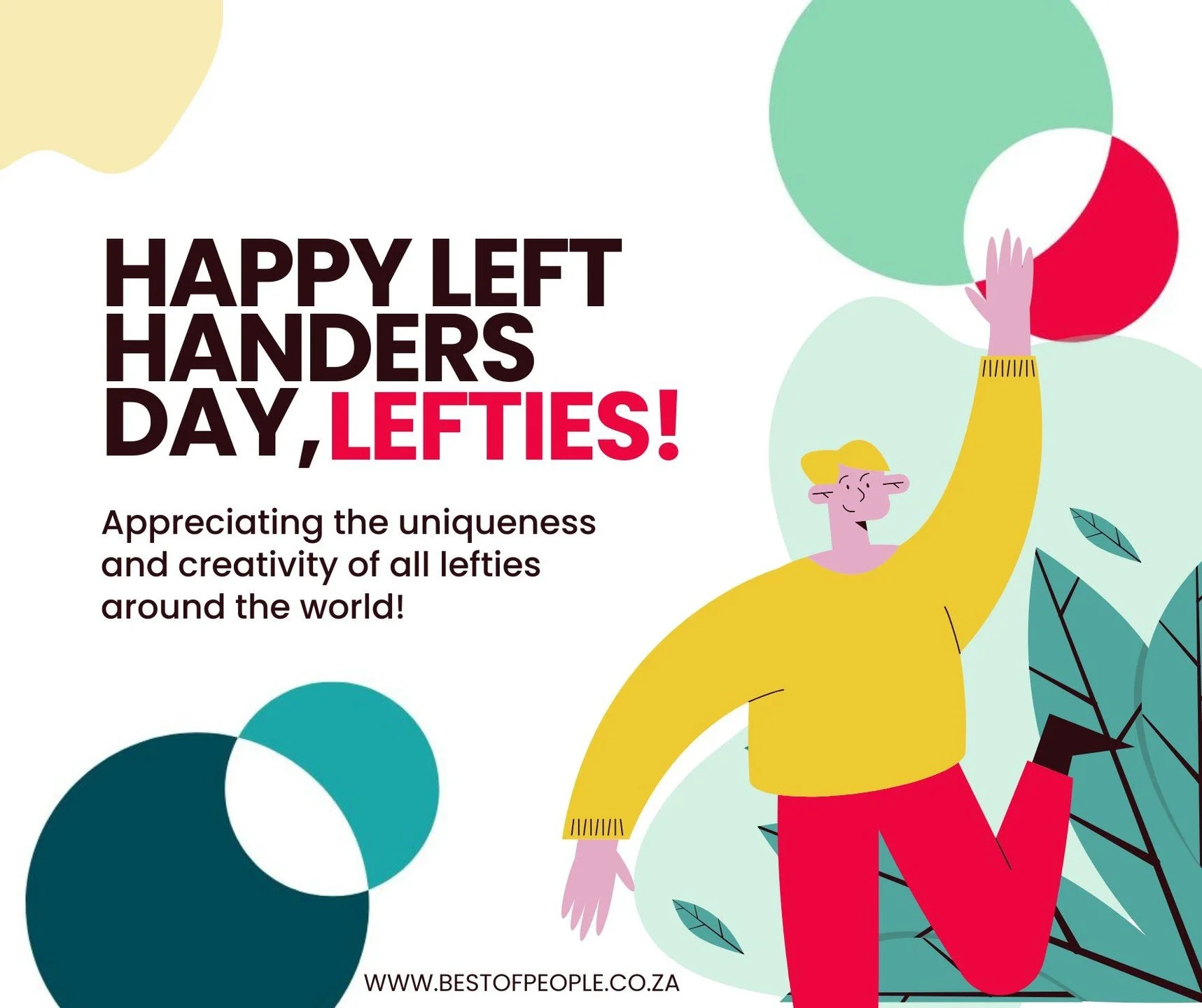 Today is Left Handers Day, and I&rsquo;m not just thinking about inclusion and diversity at work. I&rsquo;m also thinking about my daughter Nadia. She&rsquo;s a proud leftie with a bright mind and a wonderful way of looking at the world.

At Best of 
