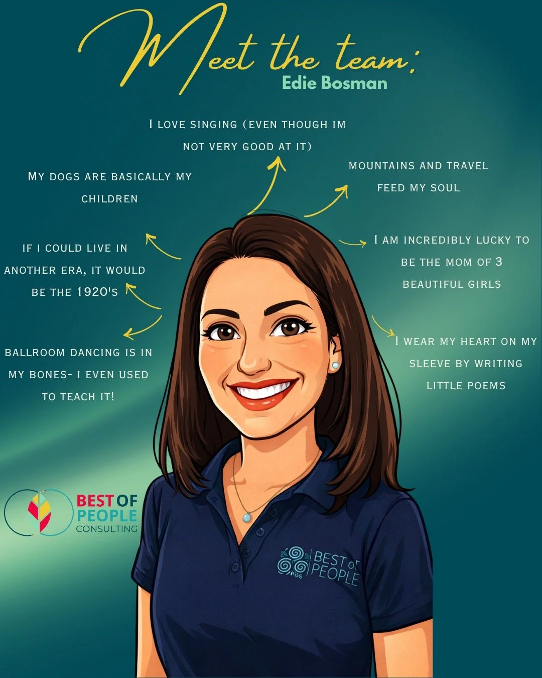 @ediebosman brings a lovely blend of warmth, creativity, and authenticity to our team. Whether she&rsquo;s embracing a new adventure, spending time with her family, or expressing herself through writing poems (@hartopmou) and speeches, she approaches