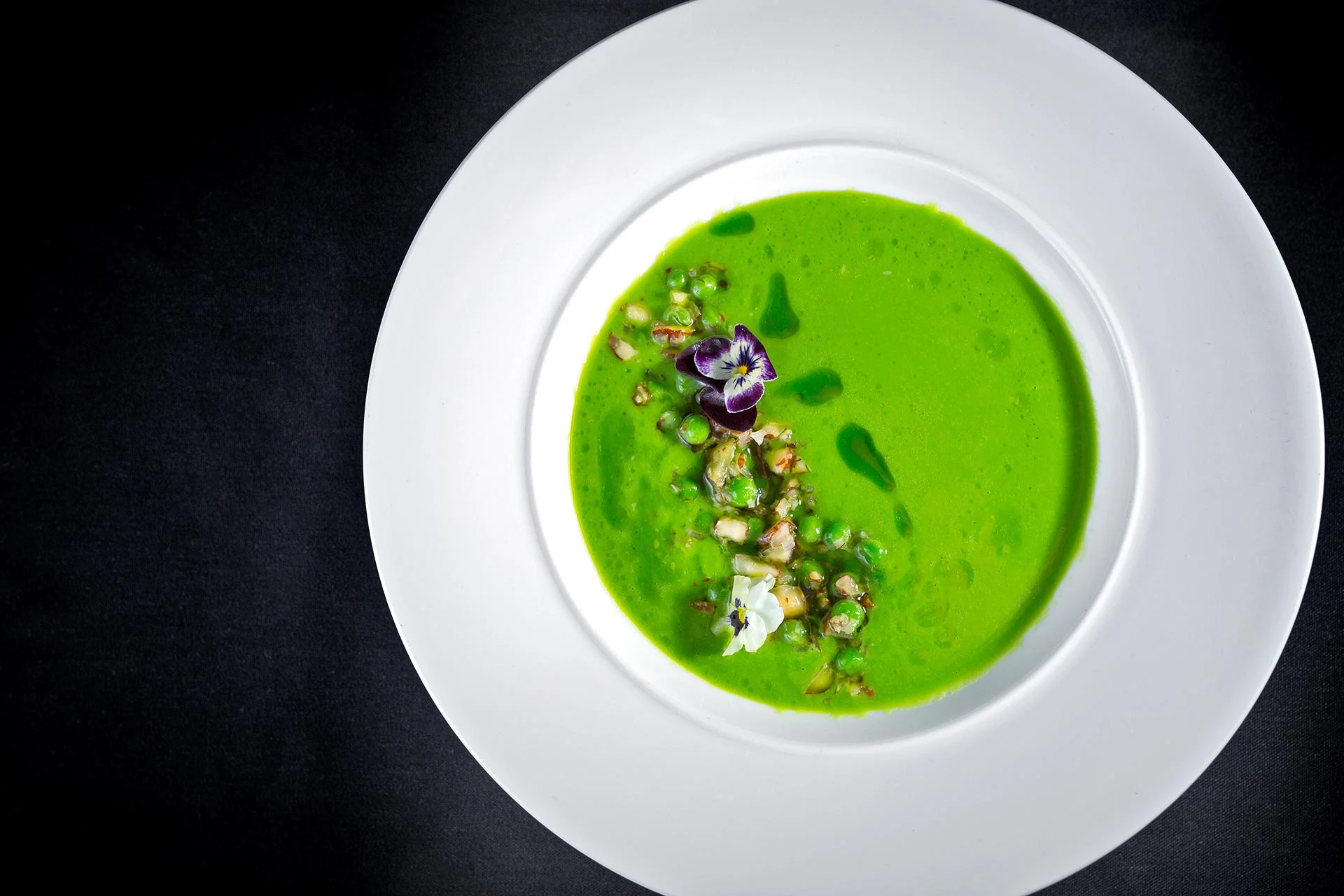 Spinach Soup by Brendan Foster Photography