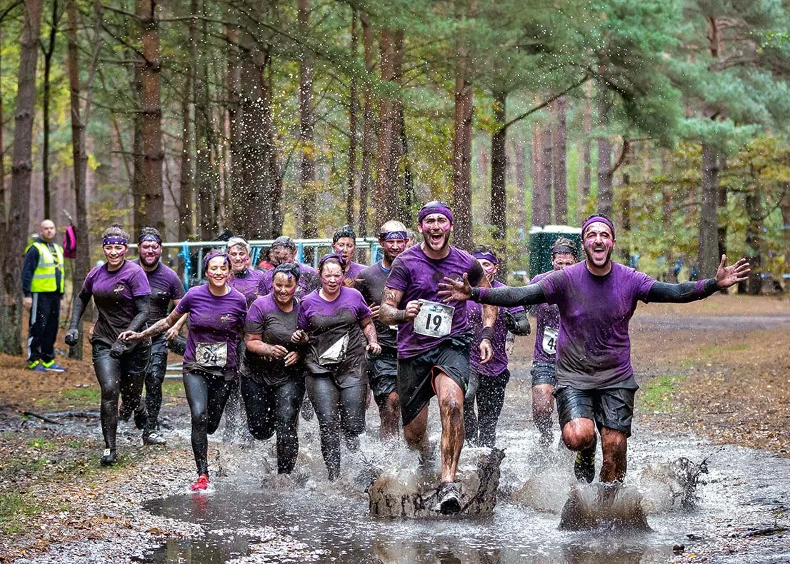 Water Aid Tough Shit Mud Run by Brendan Foster