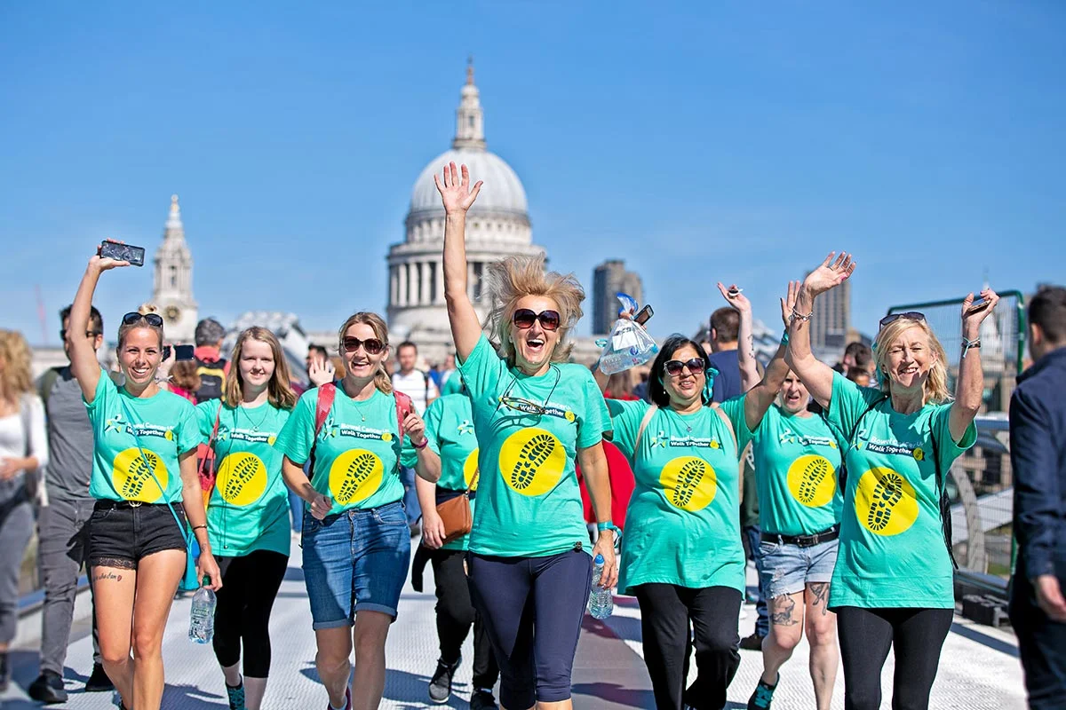 Walk Together with Bowel Cancer UK by Brendan Foster Photography