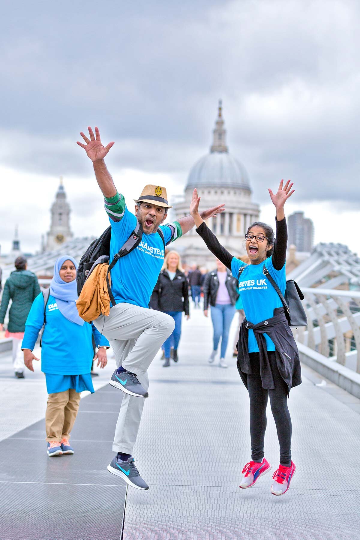 Diabetes UK London Bridges Challenge 2018 by Brendan Foster Photography