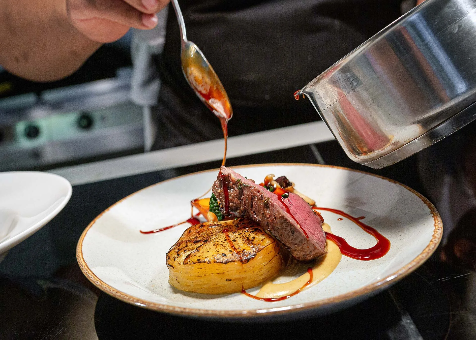 Sirloin Beef with Rosti  © Brendan Foster Photography