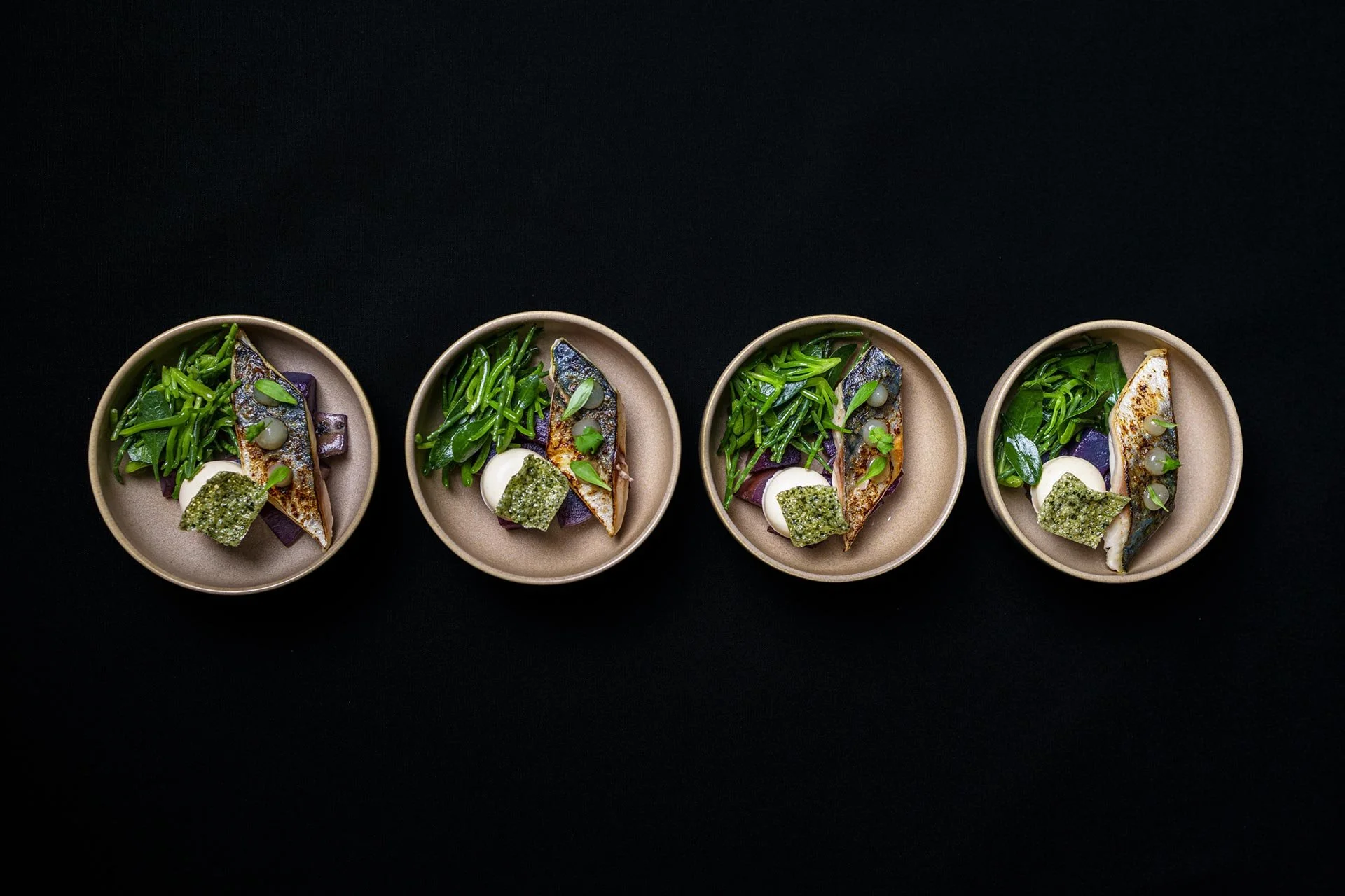 Salmon and Greens Bowl  © Brendan Foster Photography