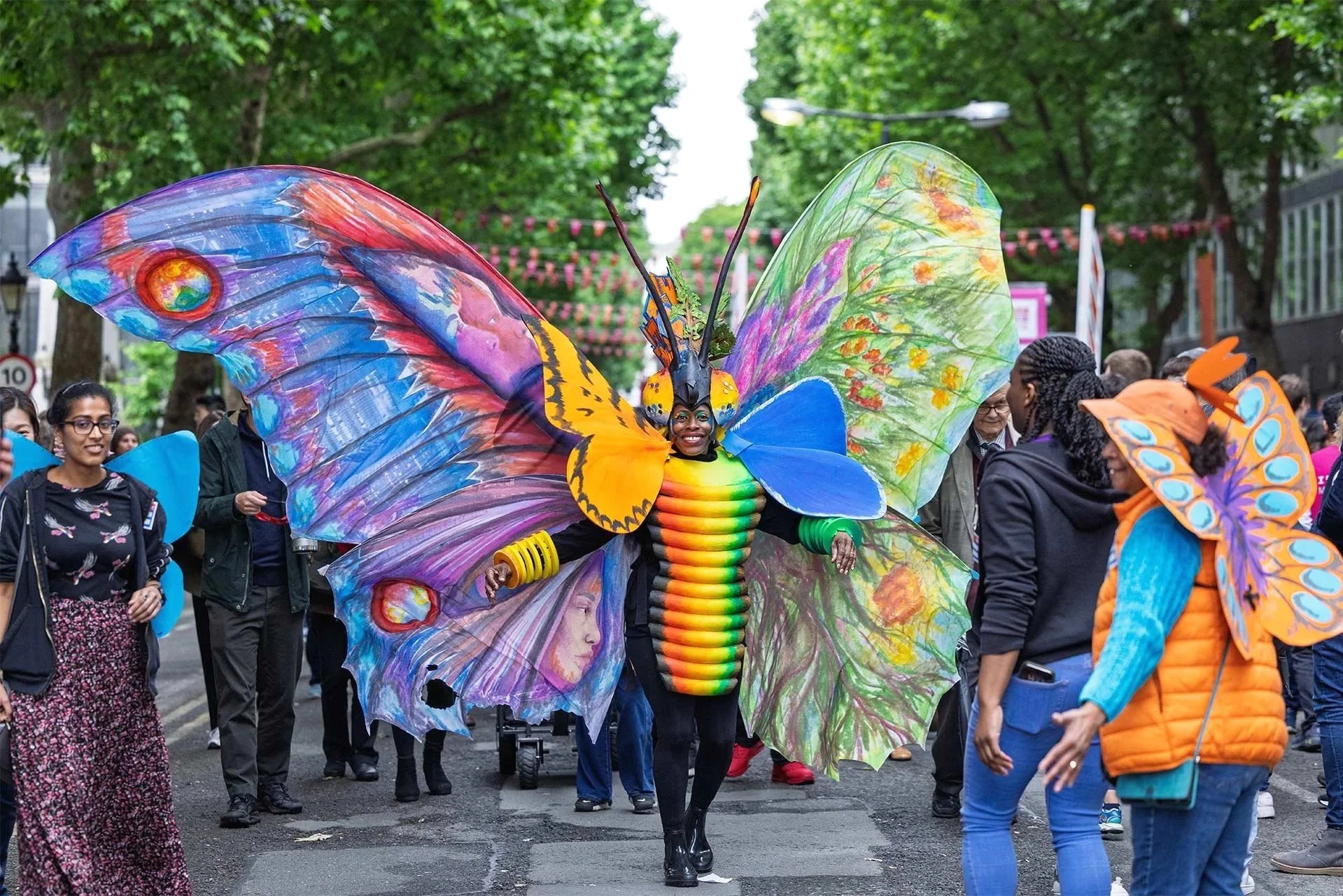 Butterfly Lady by Brendan Foster Photography