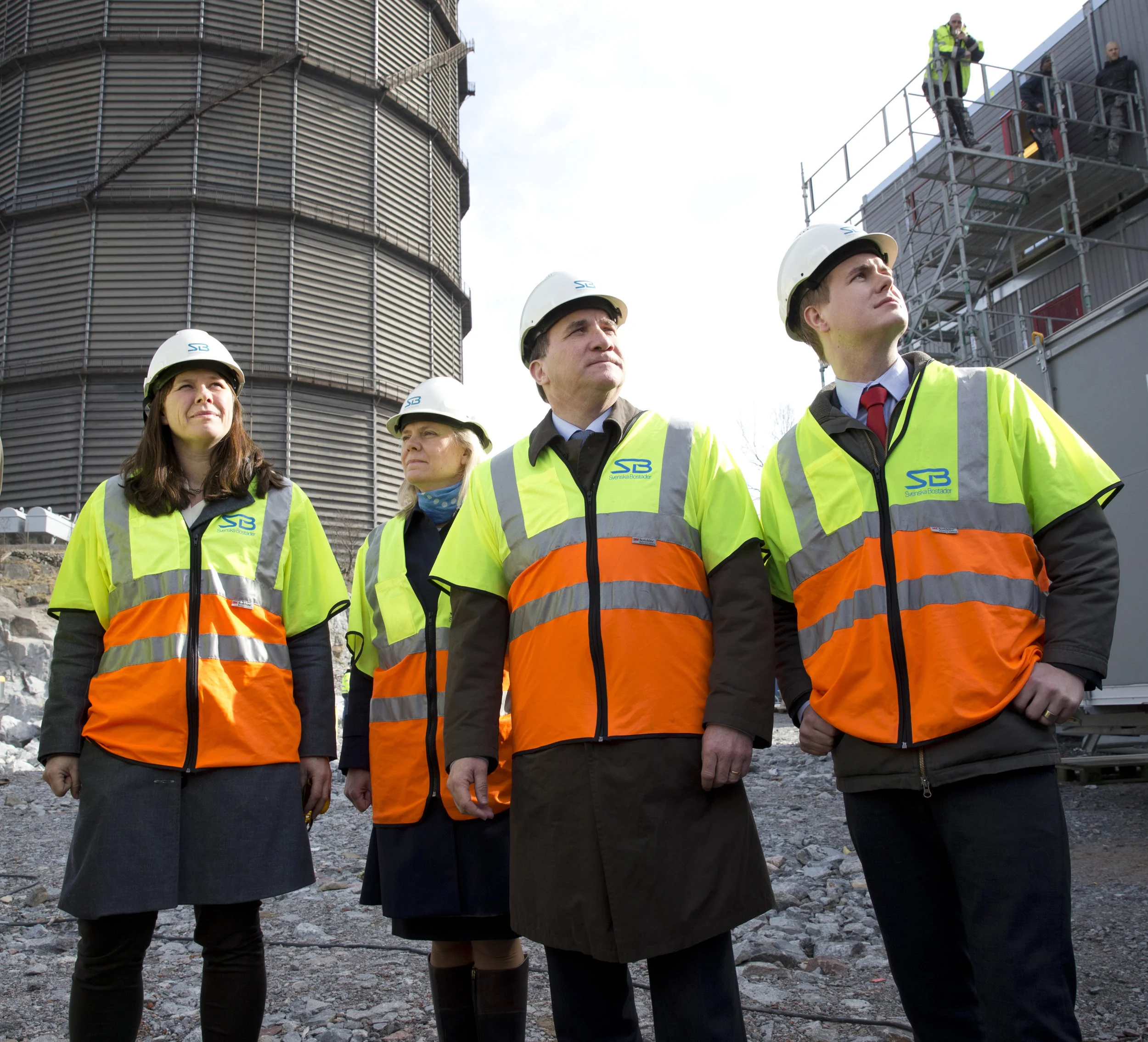 Romson, Andersson, Löfven and Fridolin