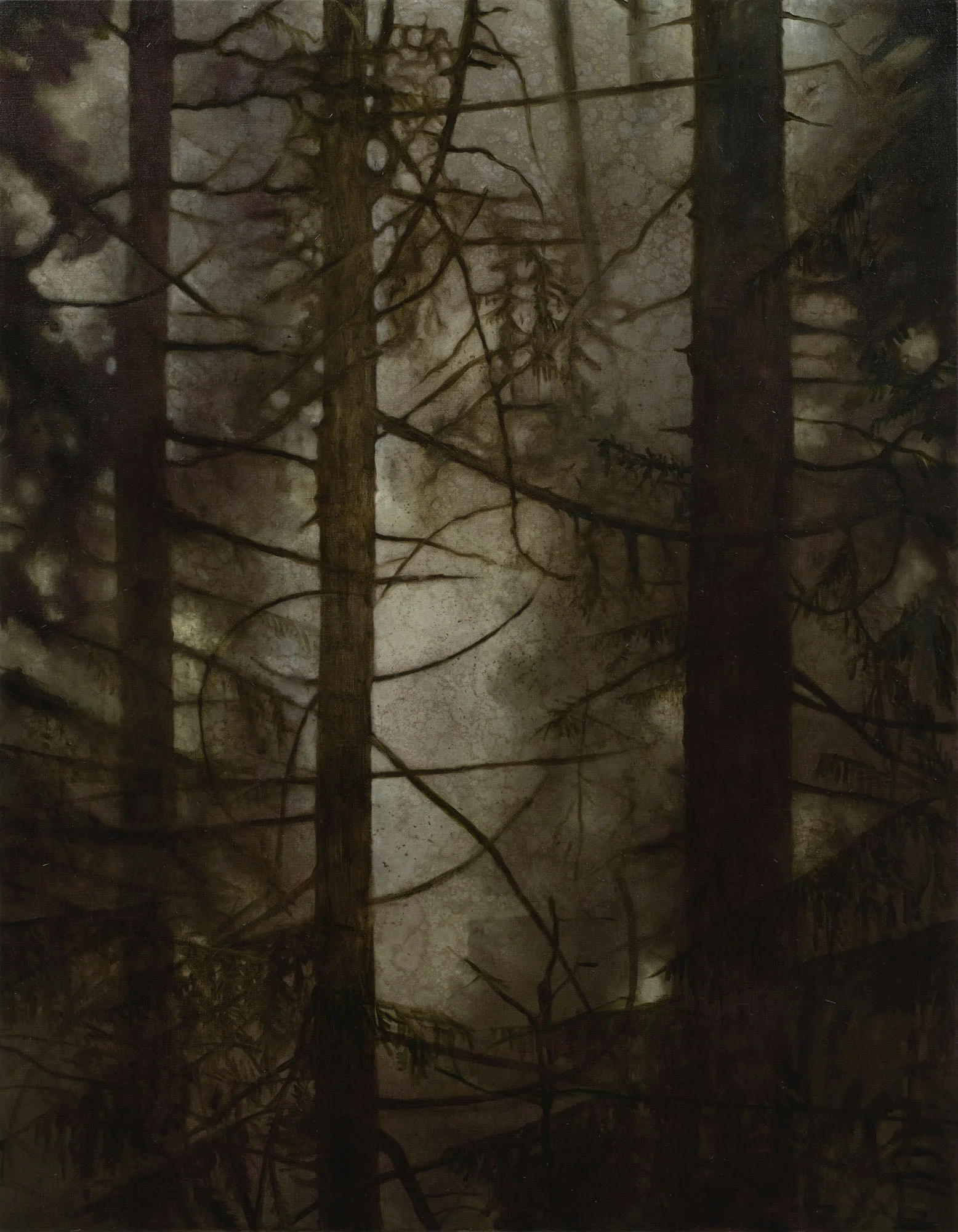 Etter regnet 115x90 cm olje på lerret
