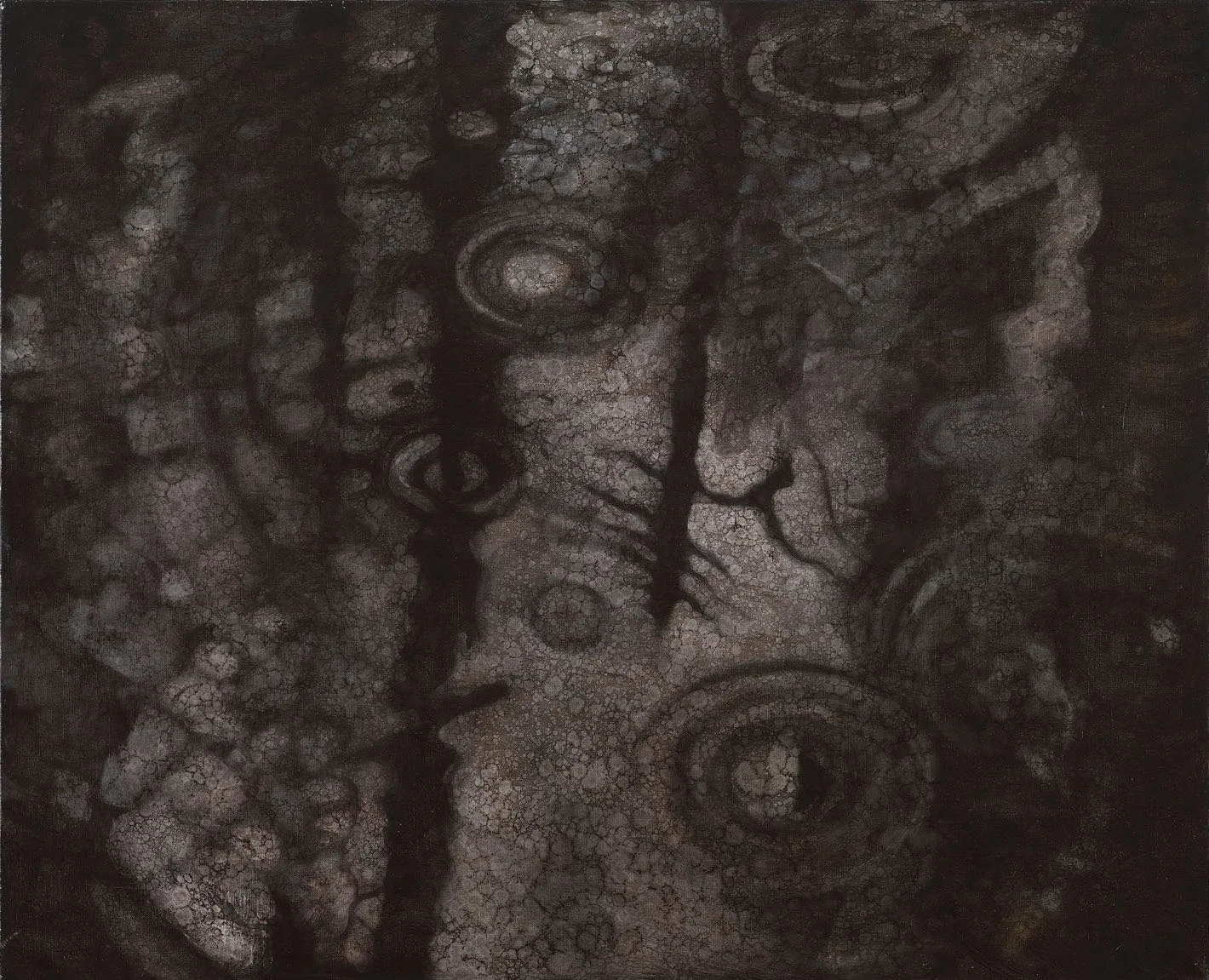 Tenke 90x110 cm olje på lerret
