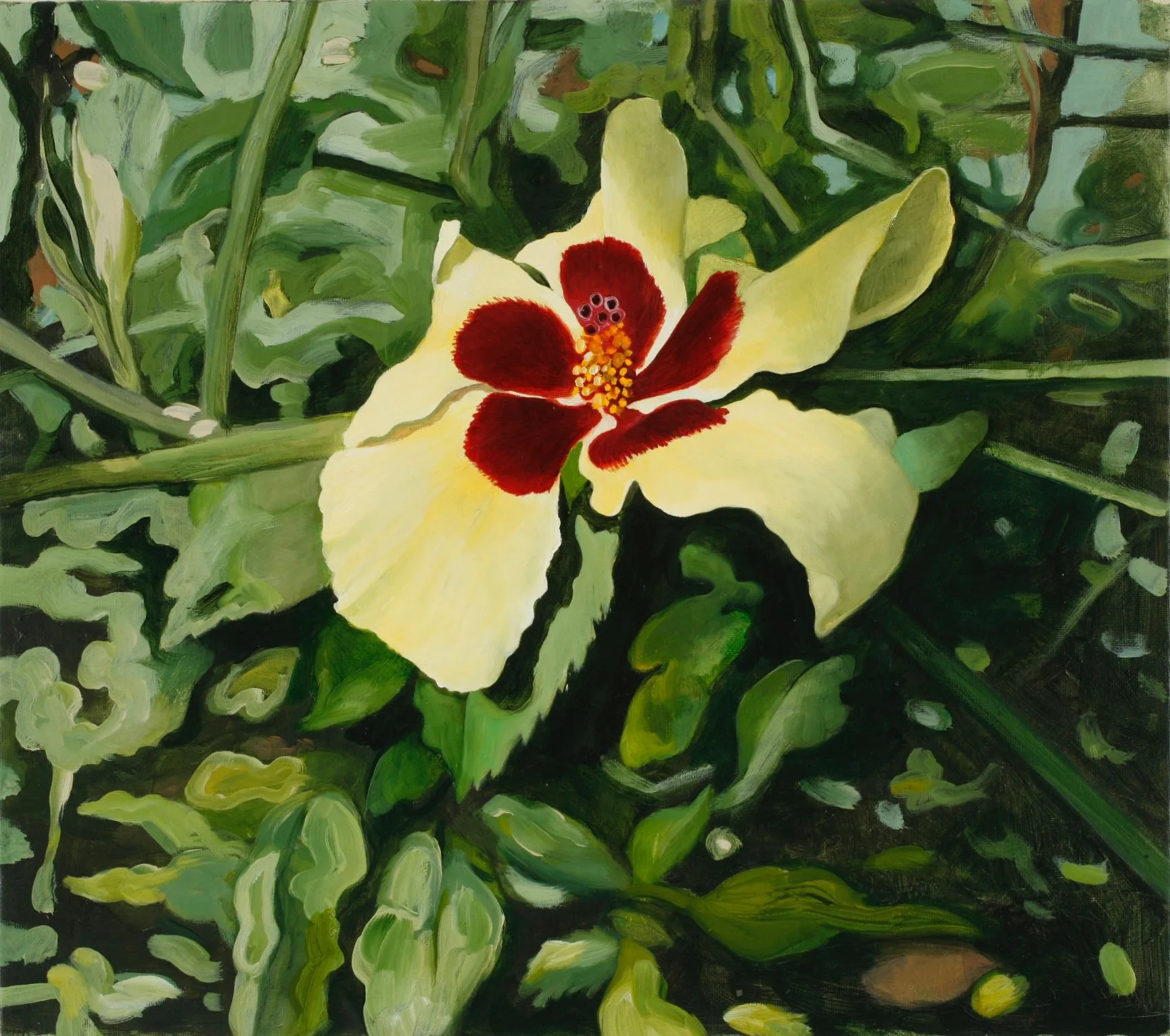 Blomst 30x34cm opl 2007