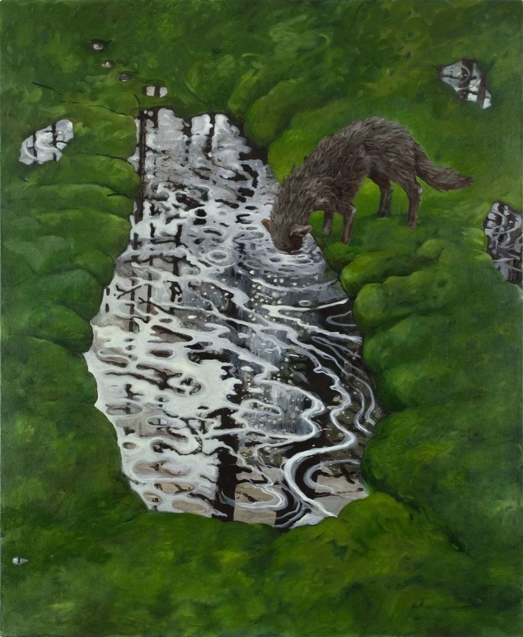 Dyret 140x115 cm opl 2010
