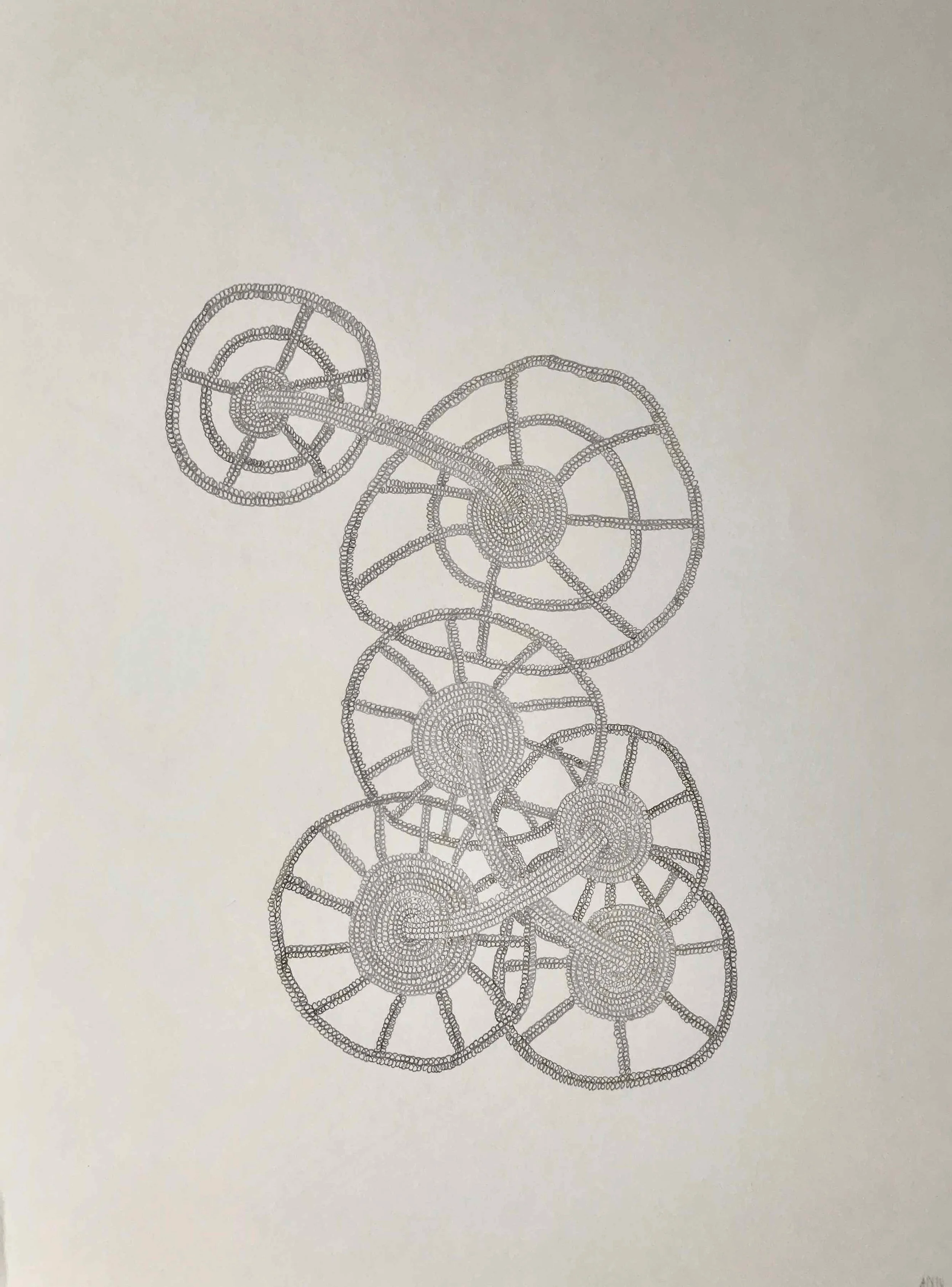 Turtegning 42x29,7cm blyant på papir 2015