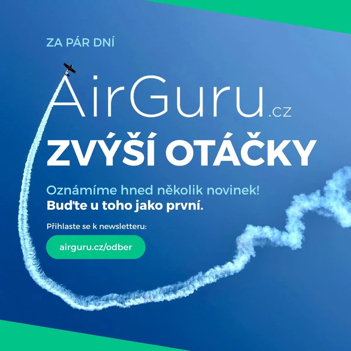 AirGuru zvýší otáčky