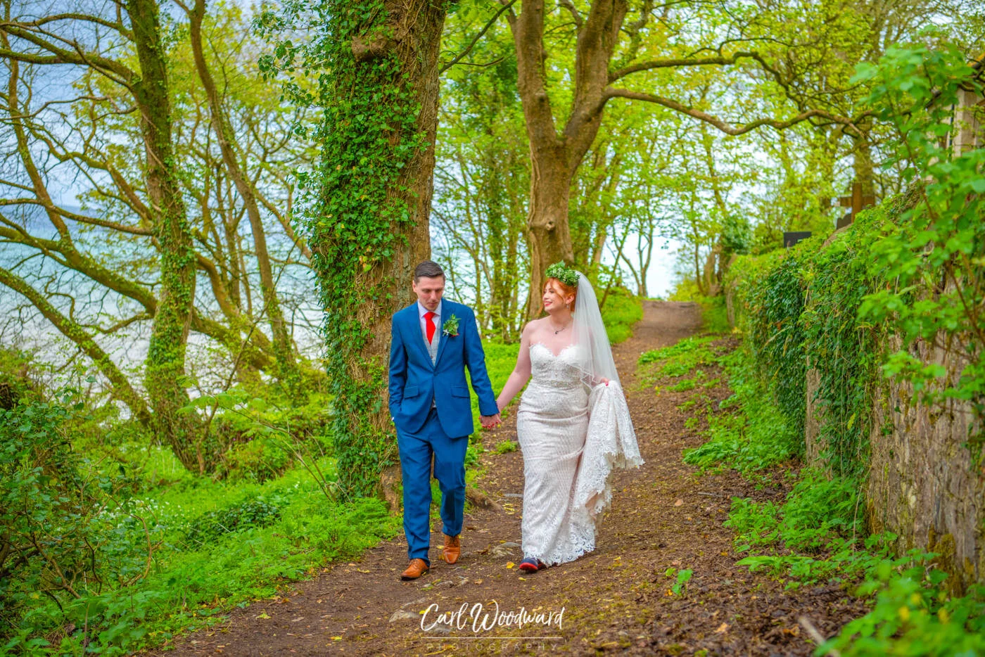 Oxwich bay wedding at christmas