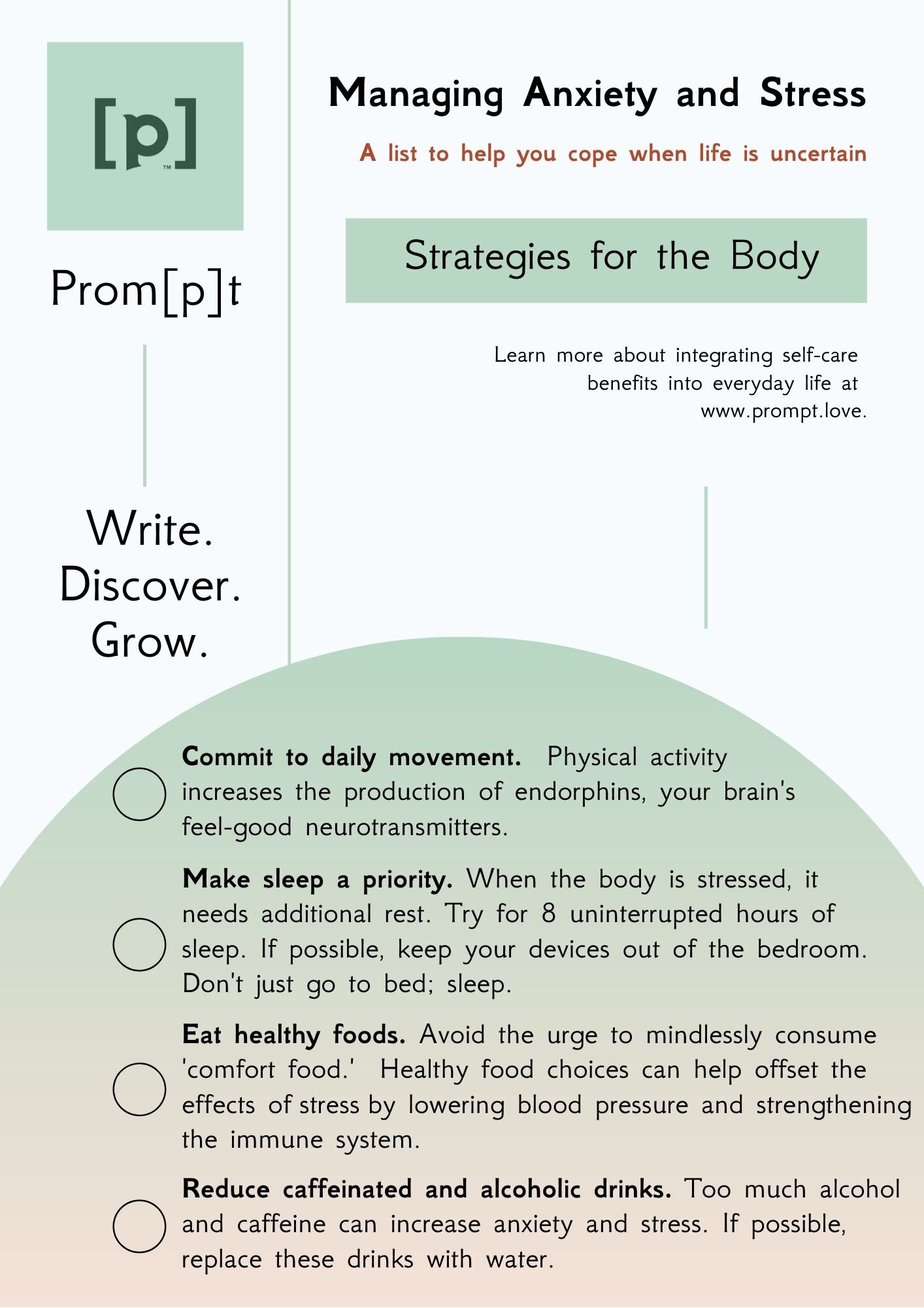 Strategies for In the Body