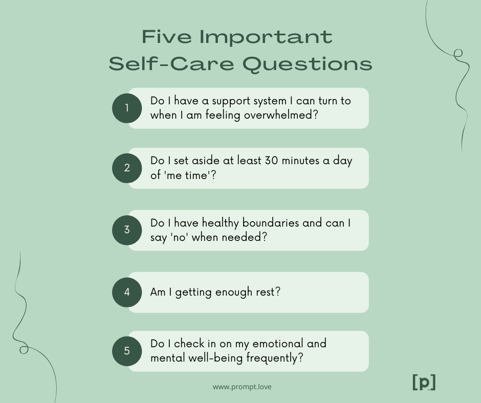 5 Important Self-Care Questions