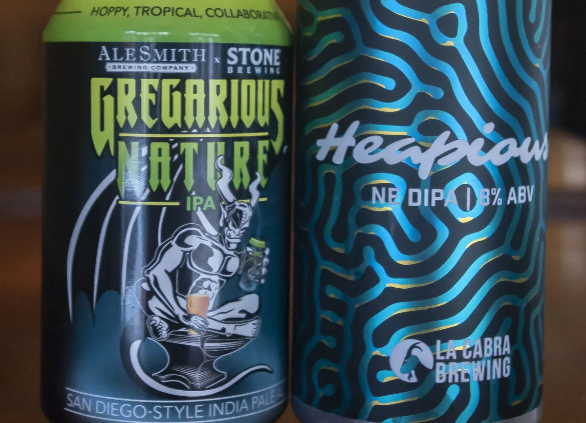 AleSmith and Stone helped pioneer West Coast IPA. Local La Cabra loves the New England IPA style that’s taking the country by storm.