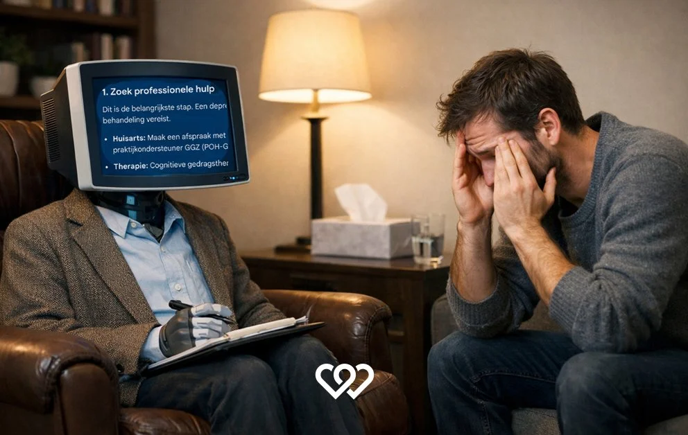 Is AI een goede therapeut&nbsp;voor mijn persoonlijke- en relatieproblemen?