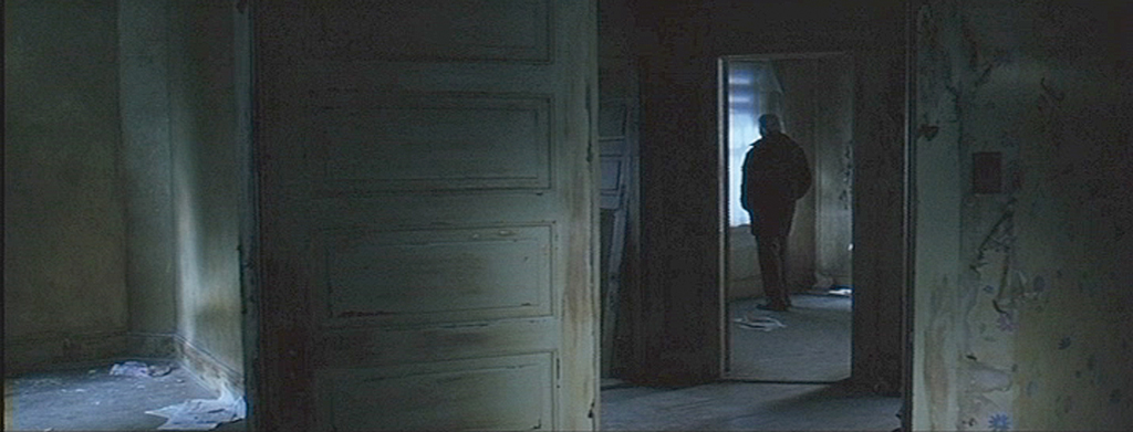 HEARTS IN ATLANTIS. Garfield apartment, present day. Altered location, Stauton, VA