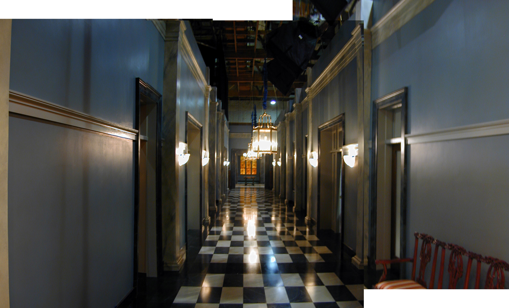 LEGALLY BLONDE 2. Congressional office building, hallway. Stage set.
