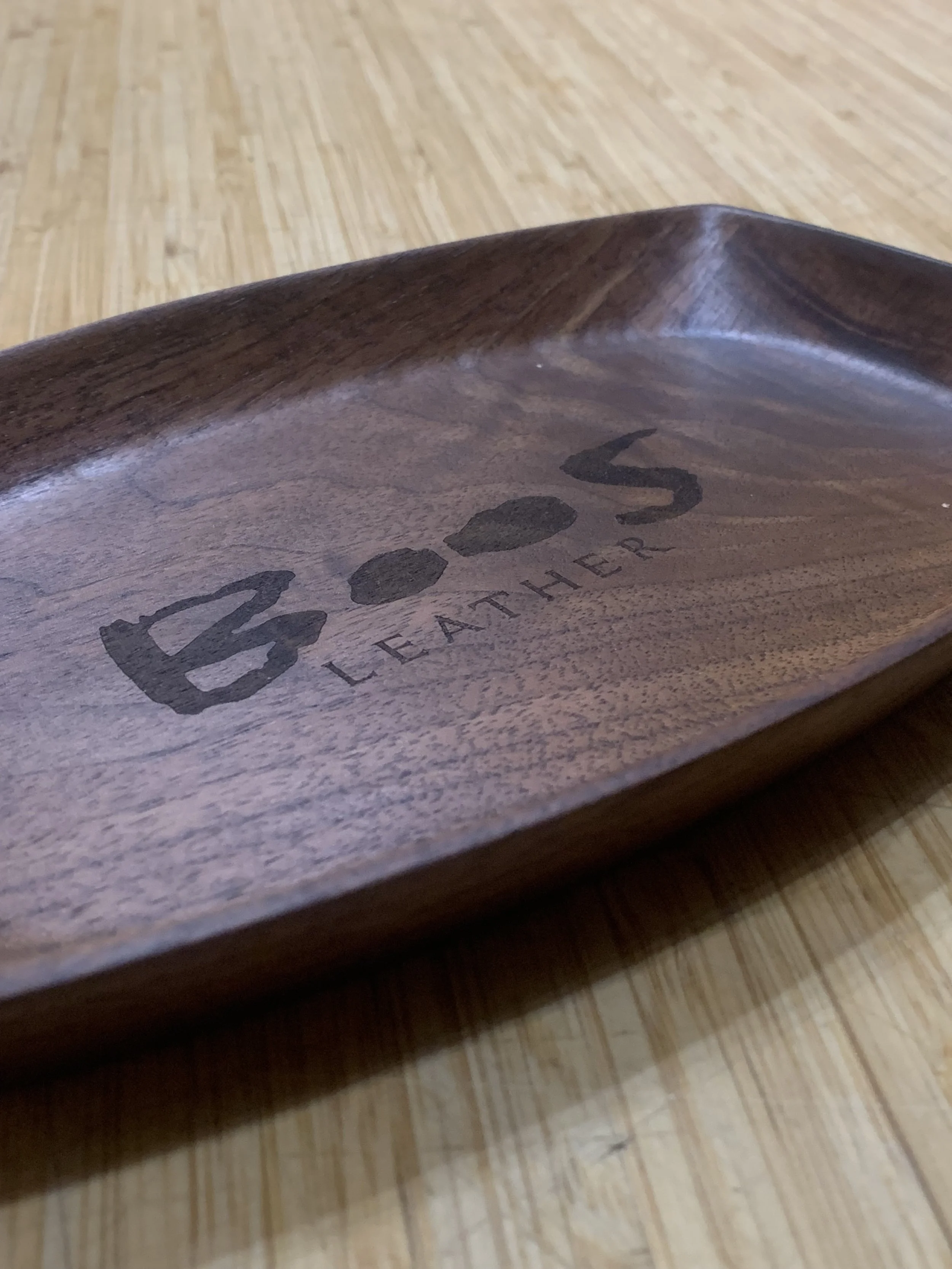 Walnut Valet Tray