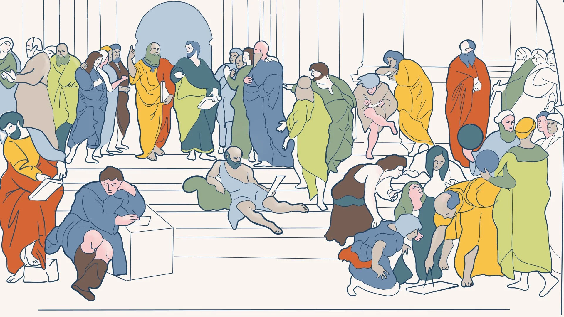 Everyone in the room: what Raphael's School of Athens tells us about the AI moment