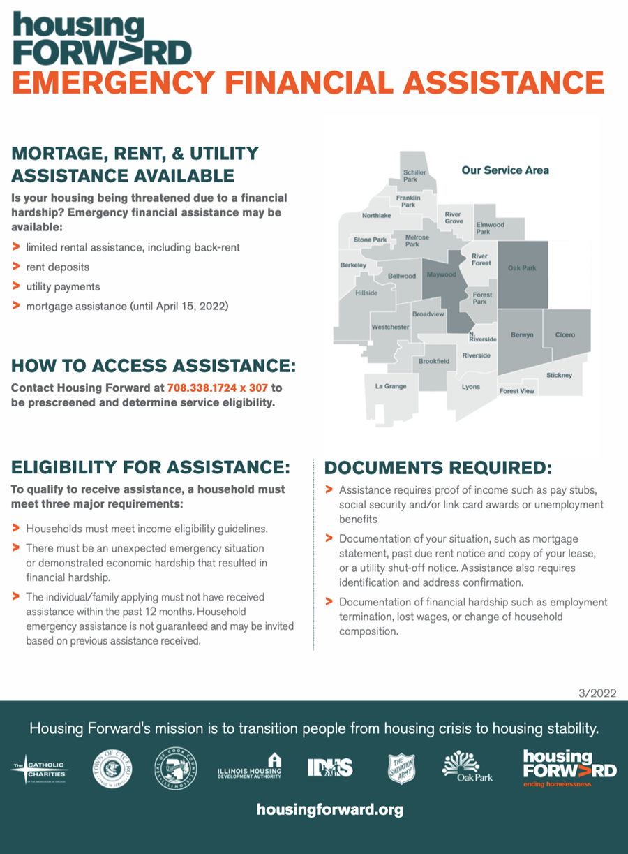 Financial Relief Available Through Financial Assistance Program