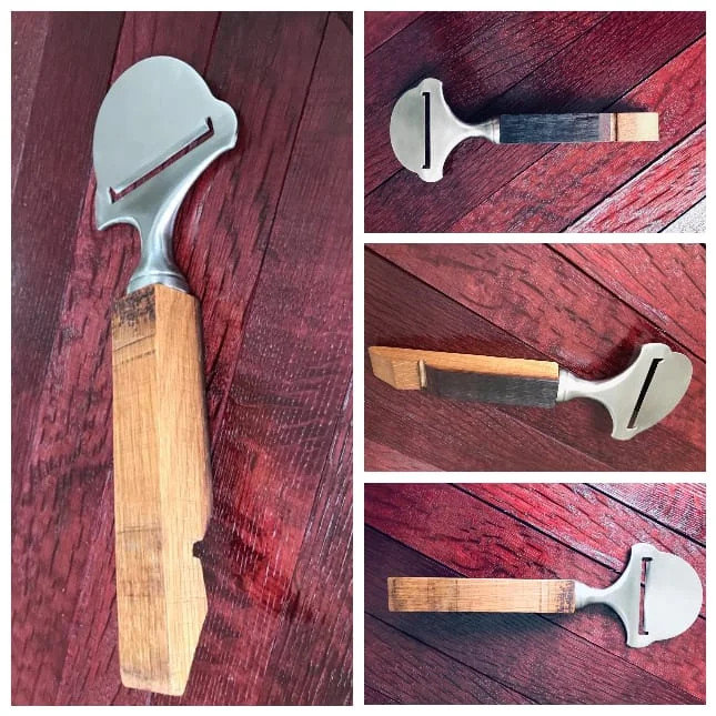 Wine Barrel Cheese Slicer — 29 Woodcraft