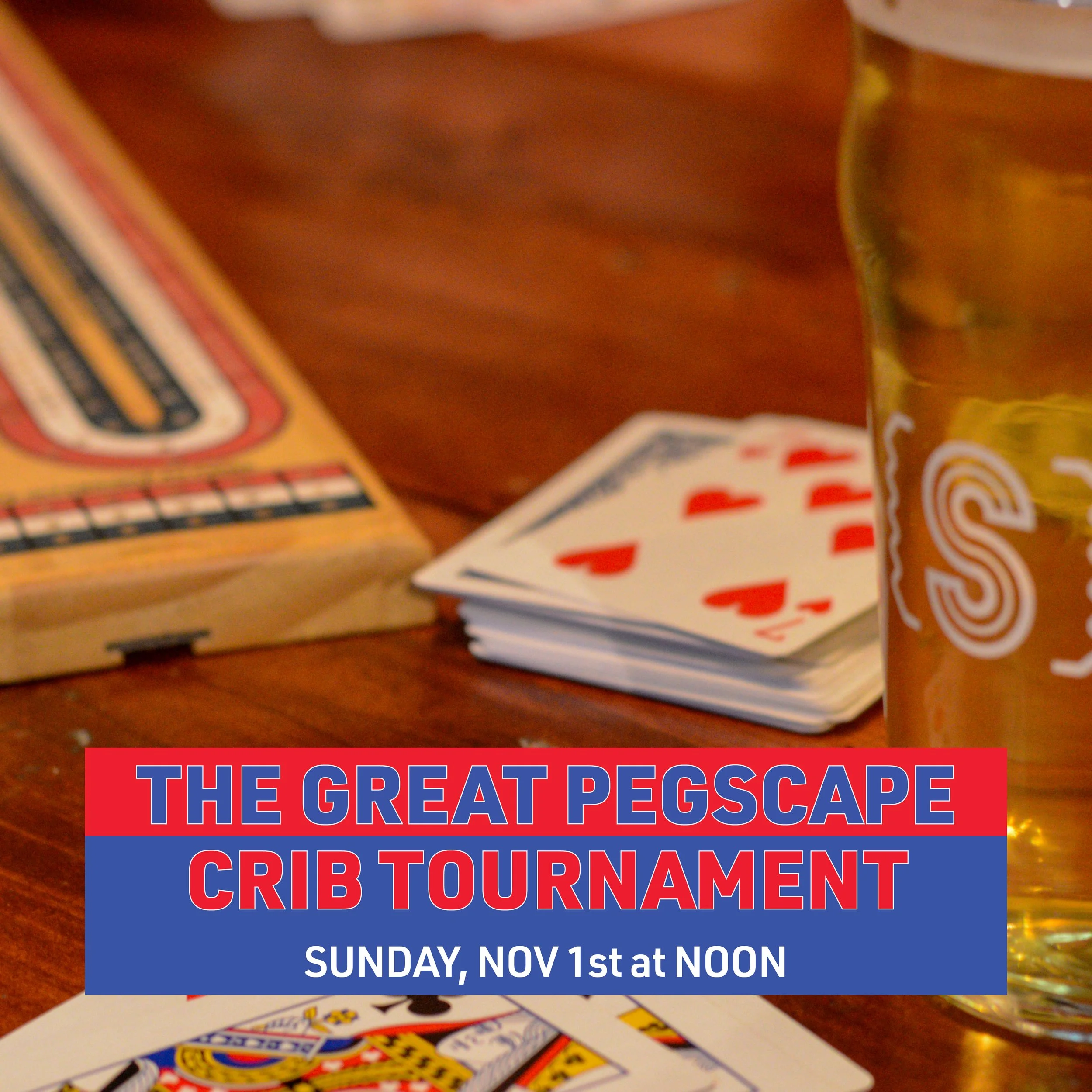 The Great Pegscape - Crib Tournament Team Ticket