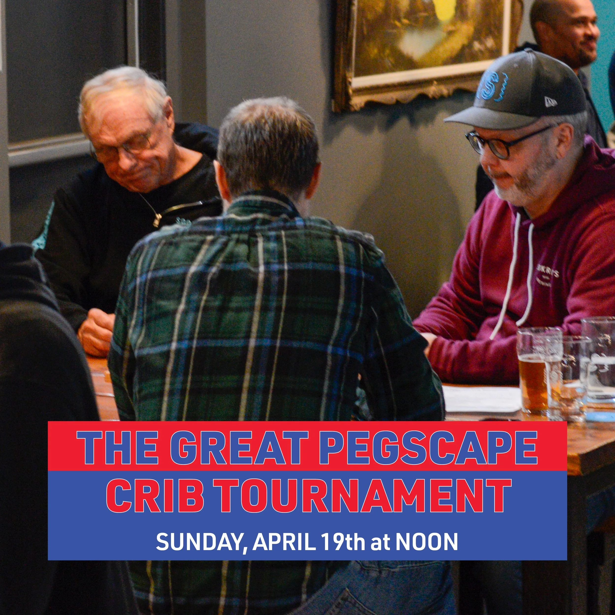 The Great Pegscape - Crib Tournament Team Ticket