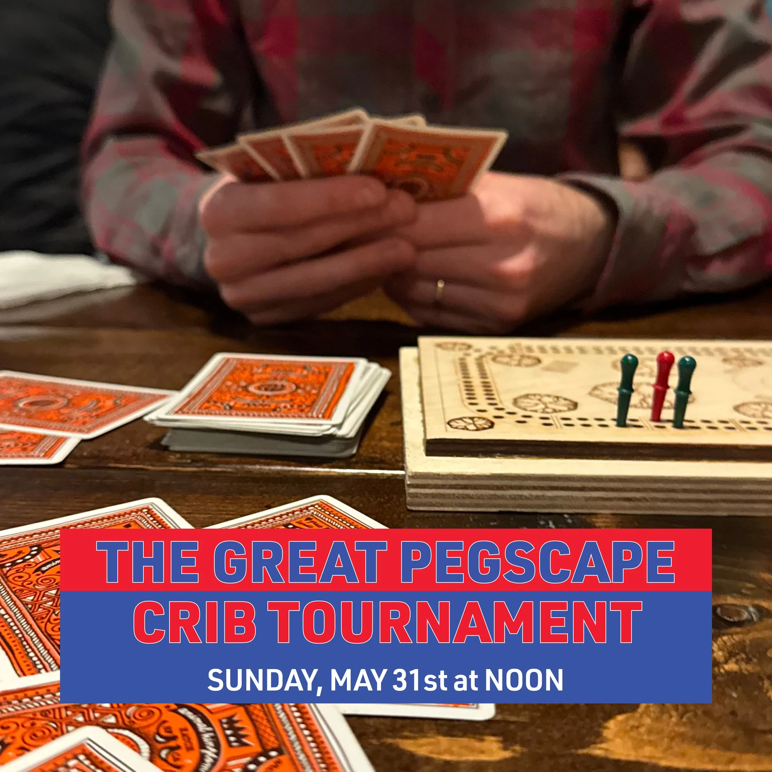 The Great Pegscape - Crib Tournament Team Ticket