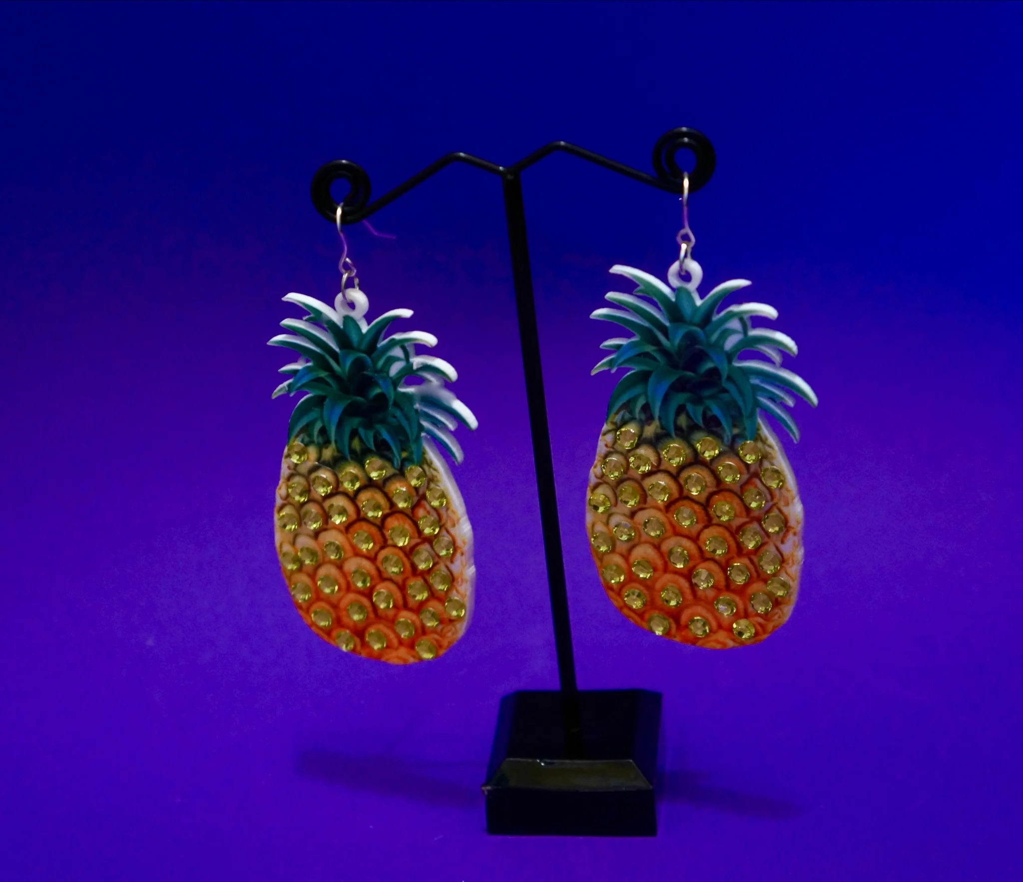 Renee Nicole Creations Kooky Pineapple earrings