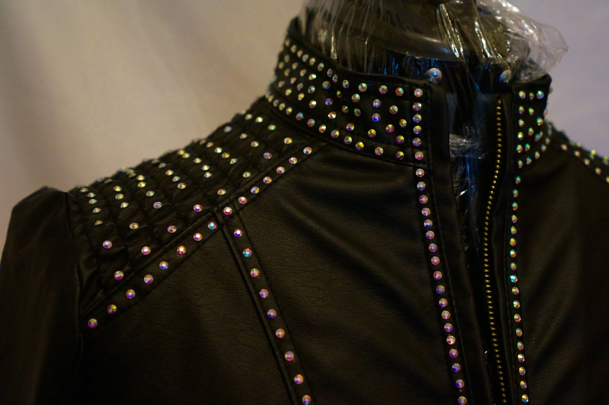 Custom Rhinestone Rock Star Jacket by Renee Nicole Creations
