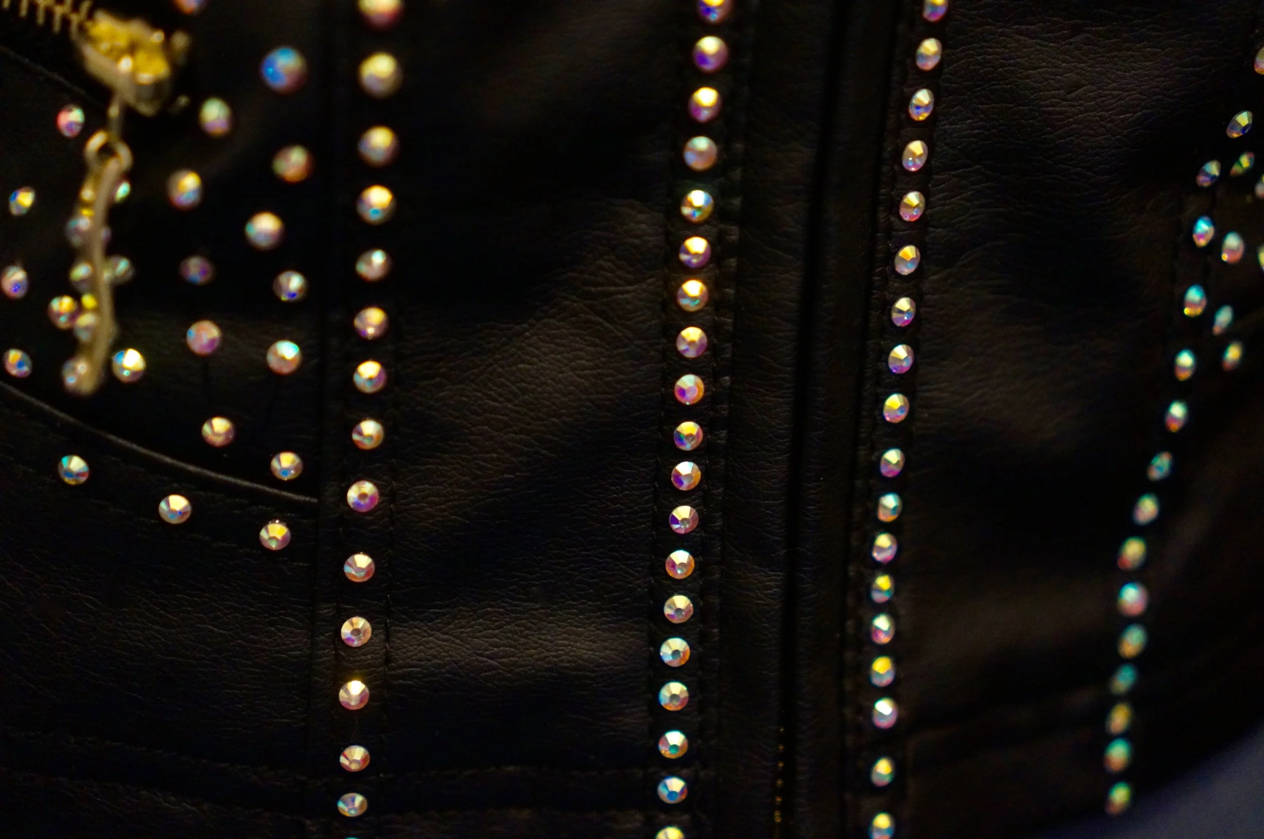 Custom Rhinestone Rock Star Jacket by Renee Nicole Creations