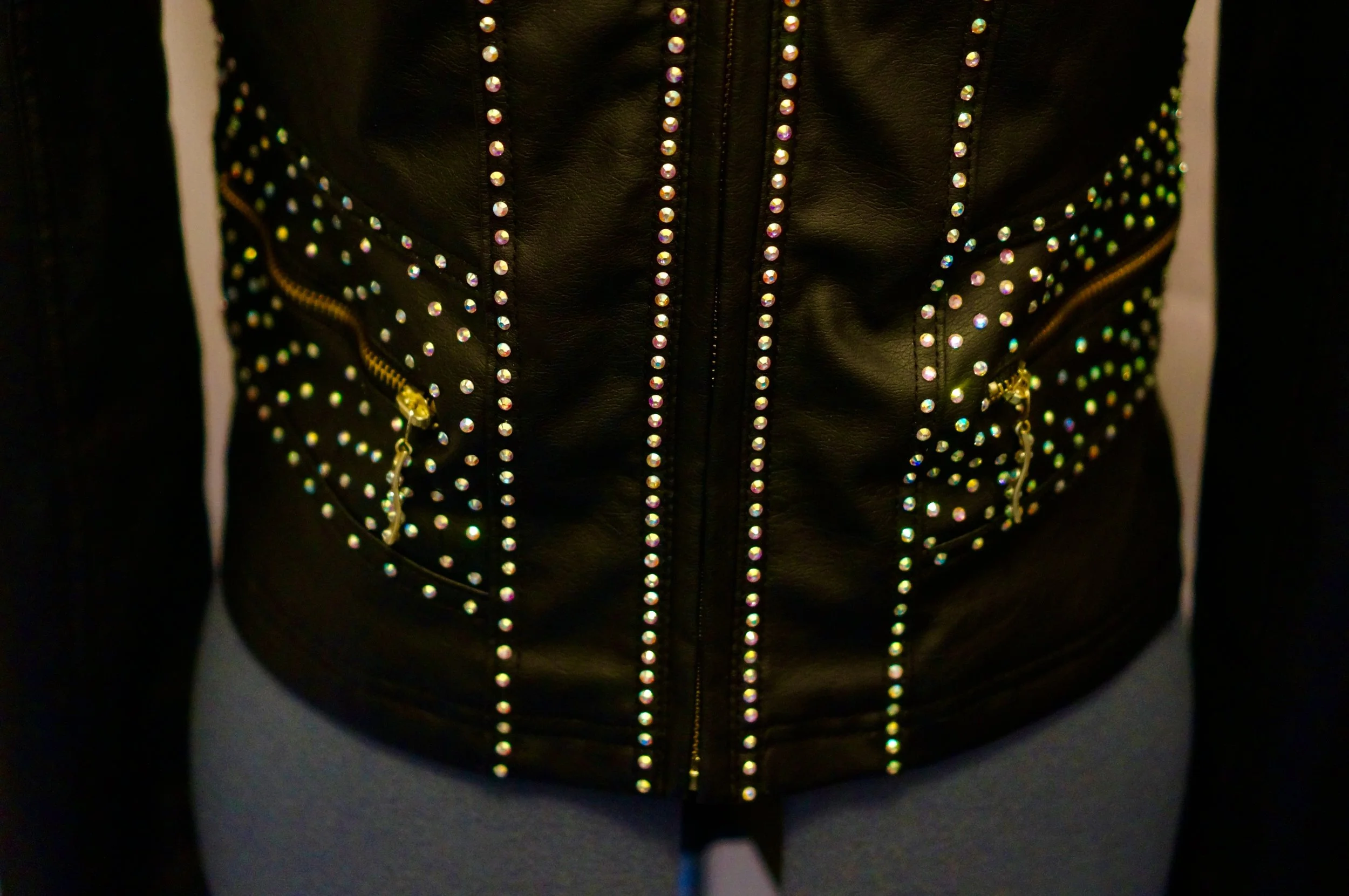Custom Rhinestone Rock Star Jacket by Renee Nicole Creations