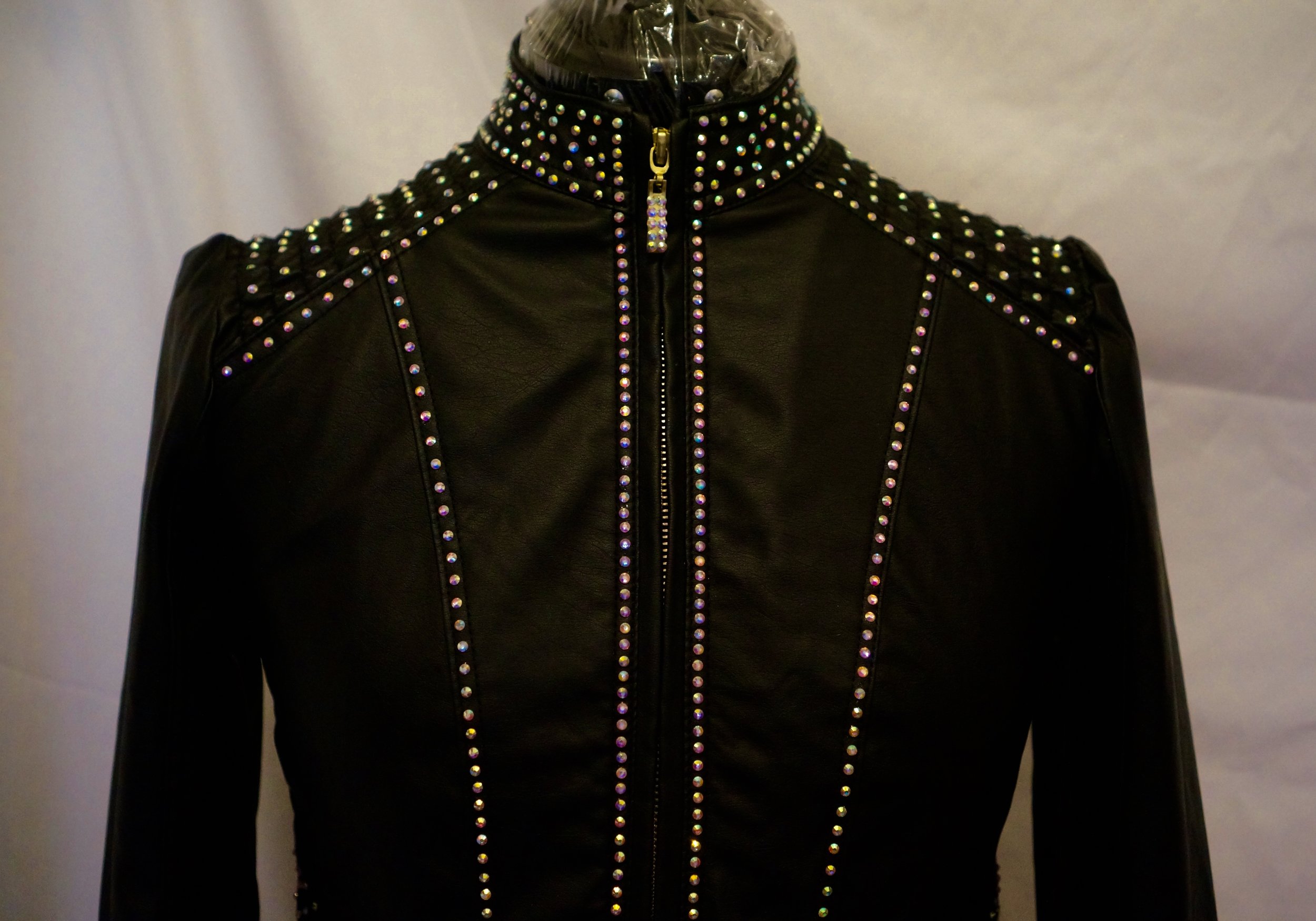 Custom Rhinestone Rock Star Jacket by Renee Nicole Creations