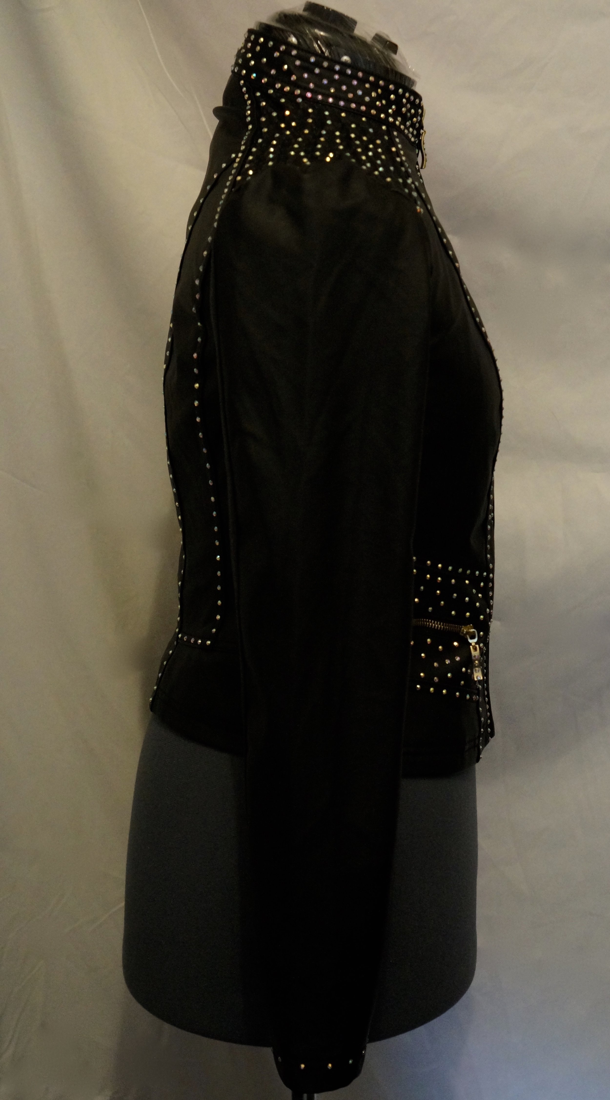Custom Rhinestone Rock Star Jacket by Renee Nicole Creations