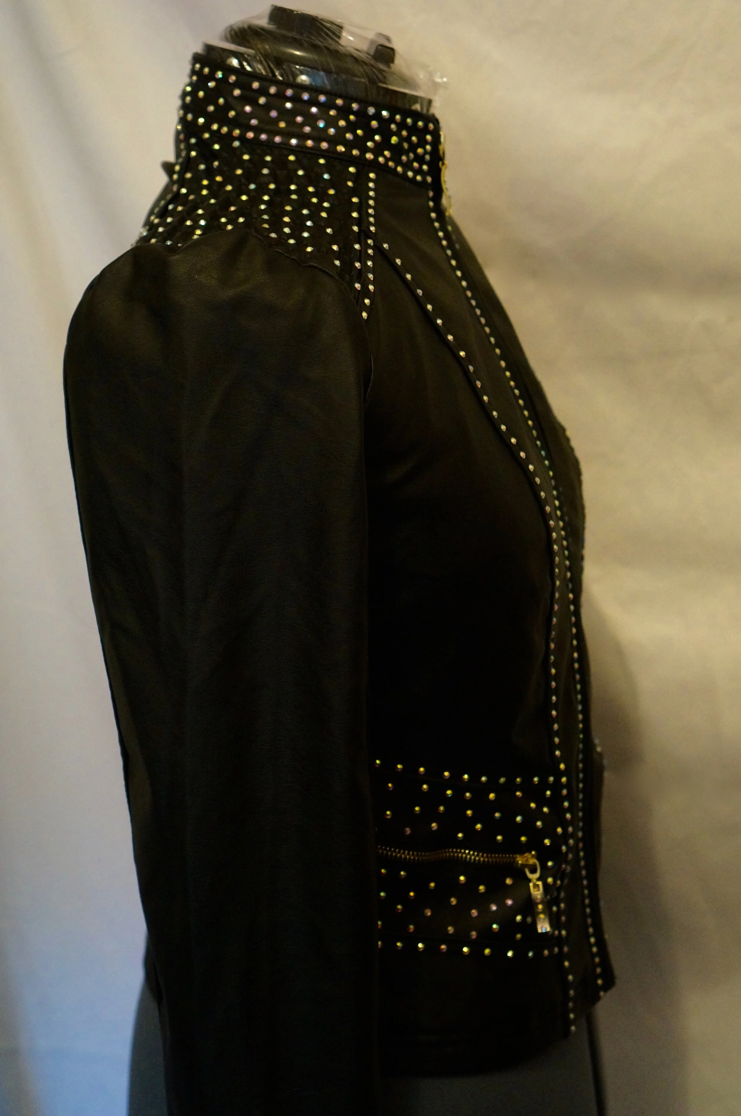 Custom Rhinestone Rock Star Jacket by Renee Nicole Creations