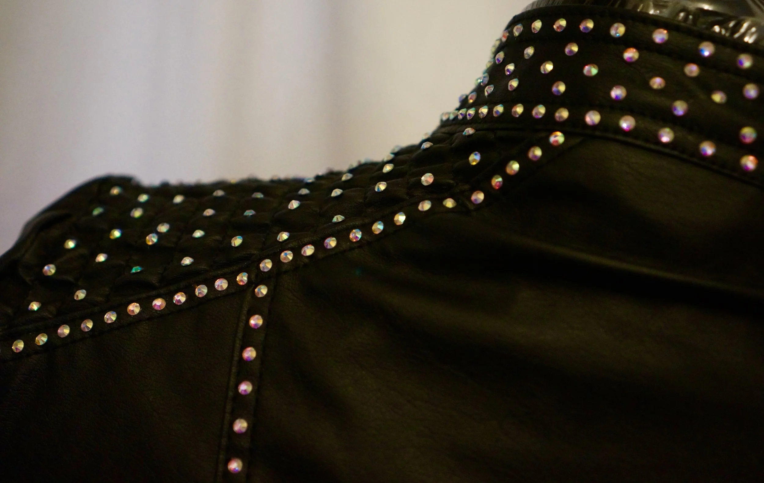 Custom Rhinestone Rock Star Jacket by Renee Nicole Creations